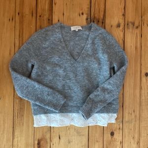 La Maille Sezane Alfred Mohair Sweater